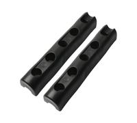Teruyol 2 Pezzi Tampone Robusto Tampone di Cinque Leggero Accessorio Nautico Per, Nero