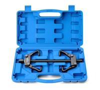 Teruyol Compressore Ammortizzatore Kit per Molla Elicoidale Compressore Strut Sicuro Ganci a Artiglio di Bloccaggio Asta 30.5 Cm Filettata Corpo in Acciaio 45, size to 2