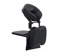 Teruyol Cuscino Massaggio Portatile Supporto Testa Collo Poggiatesta Culla Viso Cuscinetto Profilato in PU E Schiuma Elasticizzata Rotazione Totale Design