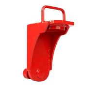 Teruyol Sollevatore per Container in Maniglia a U, Utilizzabile con Martinetti Idraulici di Livellamento in Centri Logistici E Porti, Rosso