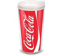 Tervis Bicchiere per lattina di coca cola, con coperchio trasparente, 470 ml