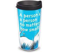 Tervis Dr. Seuss Horton Made In USA Tazza Isolata A Doppia Parete Da Viaggio...