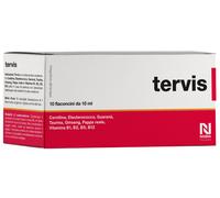 TERVIS integratore per sostegno fisico e mentale 10 flaconi