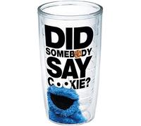 Tervis Tazza termica a doppia parete realizzata negli Stati Uniti, per mantenere le bevande fredde e calde, 473 ml, senza coperchio, Did Somebody Say Cookie