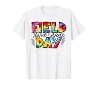Terza elementare Field Day Fun Day Tie Dye Studente Insegnante Maglietta