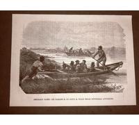 Terza guerra d'indipendenza nel 1866 Emigranti veneti passono il Po Austria