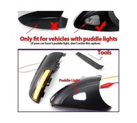 Terza Luce Stop Freno Indicatore Direzione Dinamico Specchietto Laterale Indicatore Direzione Sequenziale Lampada Per Seat Per Alhambra 7N 2010-2020(With Puddle Light)