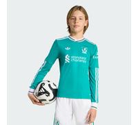 Terza maglia a manica lunga Liverpool FC 25/26 Bambino Sea Green 13-14A