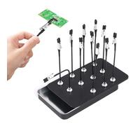 Terza Mano Per Saldatura Con Base Magnetica: 360 Gradi Supporto Per Saldatura Regolabile - Collo Di Cigno Flessibile, Mano Con Scatola Di Ferro, Ideale Per Modellazione, Saldatura A Mano