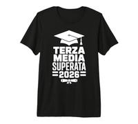Terza Media 2026 Superata Diploma Maglietta Premium