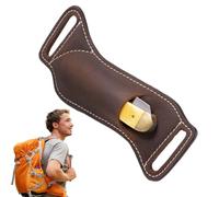 Terza taglialette per cinghia - Coperchi di cassette protettive per protezione multifunzione in pelle PU | Indossare una tasca con fibbia a campana a velo in pelle resistente