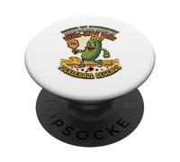 Terzo colpo goccia ironico Pickleball Hobby Player PopSockets PopGrip Adesivo