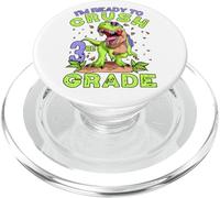 Terzo grado Ritorno a scuola Crush 1 ° giorno di scuola Dinosaur PopSockets PopGrip per MagSafe