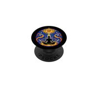 Terzo Occhio Chakra Meditazione PopSockets PopGrip Adesivo