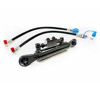 Terzo punto idraulico per trattore cat 1-1 con blocco 360-470 mm con 2 tubi