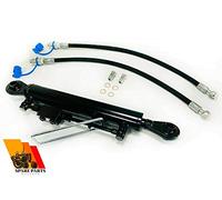 Terzo punto idraulico per trattore CAT 2-2 450-610mm completo di tubi e nippli