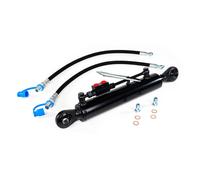 TERZO PUNTO IDRAULICO TRATTORE CAT 2-2 670-1070 mm CON VALVOLA E TUBI