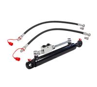 TERZO PUNTO IDRAULICO TRATTORE Cat 1 360-510mm CON VALVOLA E TUBI