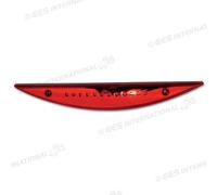 TERZO STOP A 12 LED A MEZZALUNA ROSSO 12 V