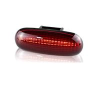 Terzo stop Compatibile Con Peugeot Per Expert MK1 MK2 2001 2002 2003 2004 2005 2006 1PCS ROSSO Fumo Auto Posteriore Di Per Alto Livello 3rd Luce Di Arresto Del Freno(1pcs Black LENS)