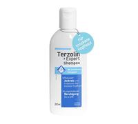Terzolin Expert Anti Prurito Shampoo per la cura quotidiana per prurito, forfora secca e grassa. Riduce il fungo causale del lievito, scioglie la forfora e idrata. 200 ml