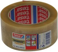 Tesa 04124-00342-00 - Nastro adesivo per imballaggio, 66 m x 50 mm, colore: Trasparente