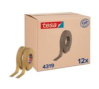 Tesa 04319-00007-00 Nastro, Trasparente, 50 m : 25 mm, Set di 72 Pezzi