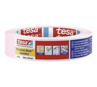 tesa 04333-00018-02 PRECISION SENSITIVE Nastro crespato Präzisionskrepp® Rosa