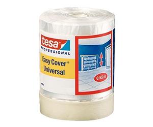 Tesa 04368-00011-01 - Telo crespo per mascheratura della gamma"Easy Cover", con rivestimento in pellicola, 33 m x 1800 mm