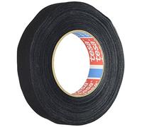 Tesa 04541-00015-00 Nastro in tessuto 4541, nero, 25 mm x 50 m, 50mx25mm