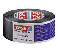 TESA 04610 SW - Nastro in tessuto Professional Duct Tape, 50 m x 50 mm, nero