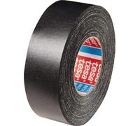 Tesa 04651-00504-00 "Premium" Cloth Tape, Black, 50 m x 19 mm