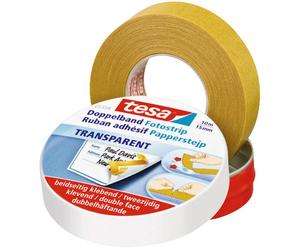 Tesa® 05338 Nastro Biadesivo - Trasparente 15Mm X 10M