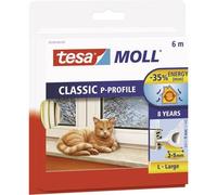 tesa 05390-00100-00 P-PROFILE Guarnizione adesiva moll® Bianco (L x L) 6 m x 9