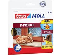 tesa 05393-00101-01 D-Profil Guarnizione adesiva moll® Marrone (L x L) 6 m x 9