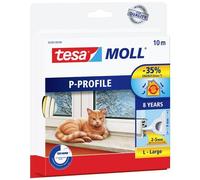 tesa 05395-00100-00 P-PROFILE Guarnizione adesiva moll® Bianco (L x L) 10 m x
