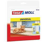 tesa 05412-00100-00 UNIVERSAL Guarnizione adesiva moll® Bianco (L x L) 10 m x