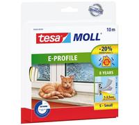 tesa 05445-00100-00 E-PROFILE Guarnizione adesiva moll® Bianco (L x L) 10 m x