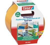 Tesa 05681 Nastro Biadesivo Extra Forte Per Tappeti 50mm x 5m