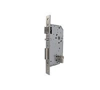 tesa 1 Serratura da Incasso per Porte in Legno Serie 2036, Grigio (Inossidabile), Entrada 60mm / Frente Cuadrado