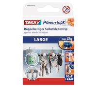 Powerstrips LARGE Etichetta di montaggio, Adesivo bianco, Etichetta di montaggio, Bianco, Interno, 2 kg, Scatola, 10 pezzo(i)