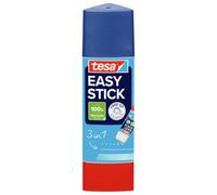 Tesa 131134 Colla Universale Stick, 12 Gr,Bianco | Colla di Precisione da Carta, a Forma di Triangolo - Senza Solventi, Inodore e Lavabile a Freddo - Per Bordi, Linee e Punti