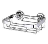 tesa 40208-00000-00 ALUXX Portasapone Colla Cromo (lucido)