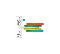 tesa 4204-58 - Nastro adesivo, 66 m x 9 mm, colore: verde