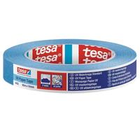 Tesa 4435 - Nastro per Mascheratura di Precisione, Verniciatura, Carrozzeria, Nastro Carta Facile da Applicare, Interni e esterni, Nessun Residuo - Blu (19 mm x 50 m)