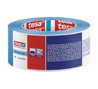Tesa 4435 - Nastro per Mascheratura di Precisione, Verniciatura, Carrozzeria, Nastro Carta Facile da Applicare, Interni e esterni, Nessun Residuo - Blu (50 mm x 50 m)