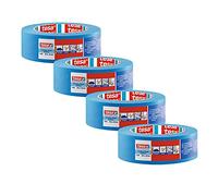 tesa 4440 nastro per mascheratura di precisione per esterni UV-PLUS, confezione da 5, resistente agli agenti atmosferici Per mascherature precise Blu, 50 m x 38 mm ciascuno