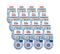 tesa 4600 Xtreme Conditions, Nastro sigillante senza adesivo per sigillatura ermetica, nastro in silicone autosigillante, per uso interno ed esterno, incolore, 3 m x 2,5 cm ciascuno | 16 pezzi