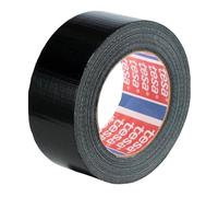 TESA 04610 SW - Nastro in tessuto Professional Duct Tape, 50 m x 50 mm, nero