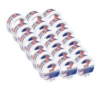 tesa 4668 Nastro per riparazioni in pellicola di polietilene trasparente con adesivo acrilico, per artigiani Per interni ed esterni 33 m x 5 cm ciascuno, confezione da 18 pezzi